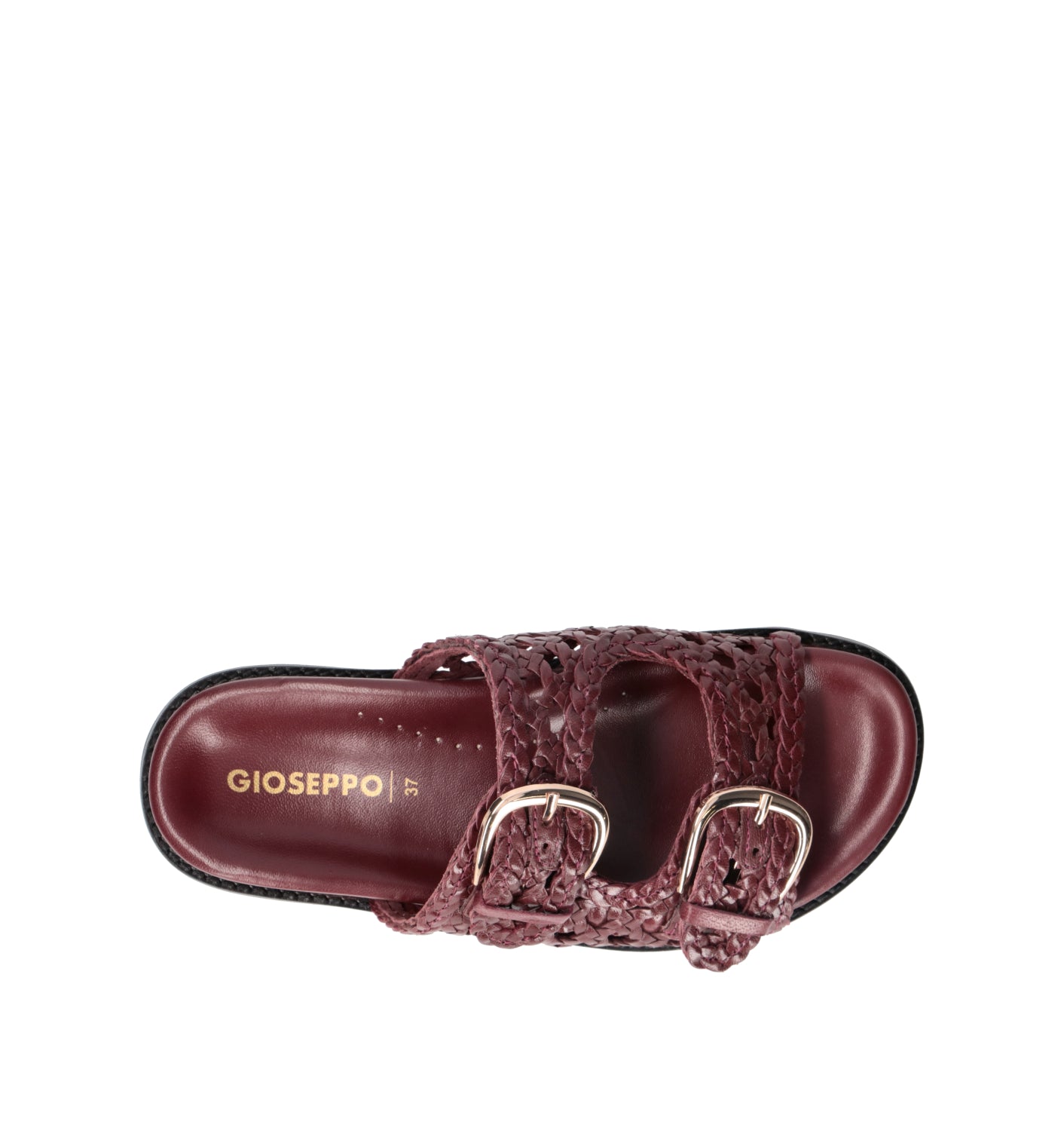 GIOSEPPO Ciabatta donna bordeaux in pelle