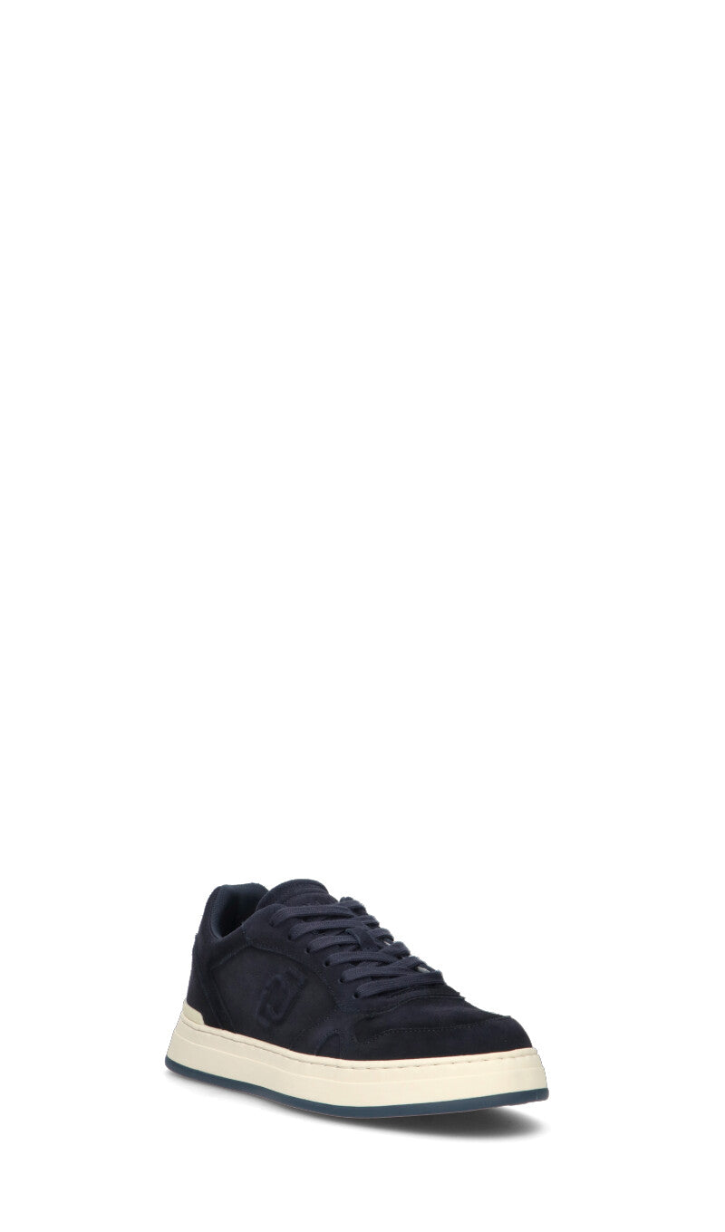 LIU JO Sneaker uomo blu in suede