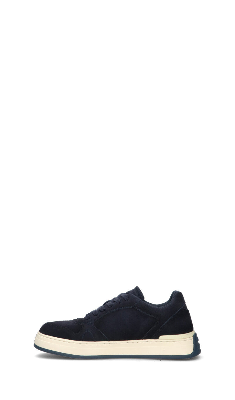 LIU JO Sneaker uomo blu in suede