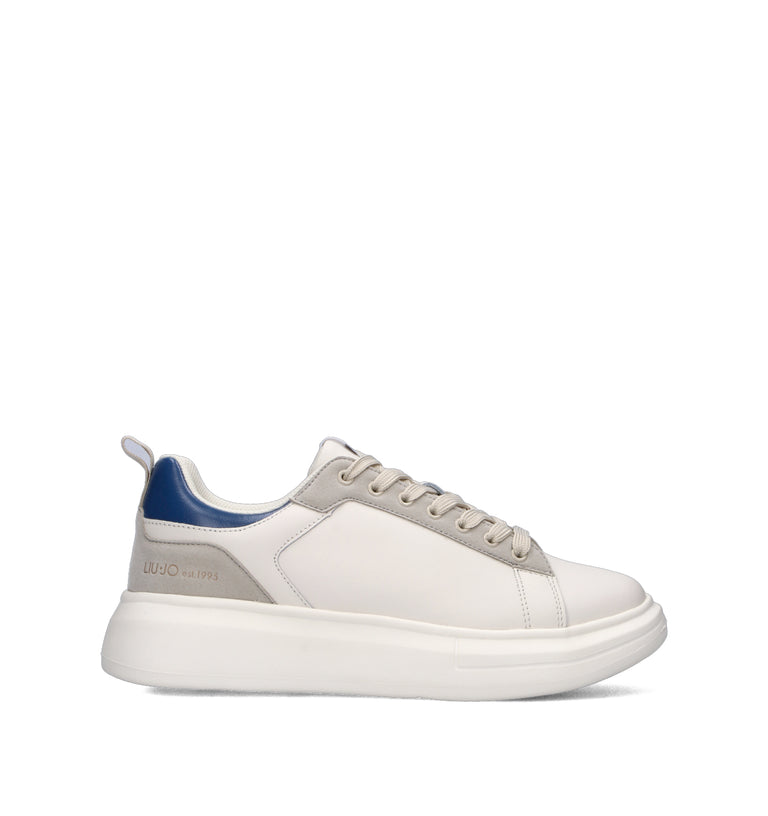 LIU JO Sneaker uomo bianca/blu