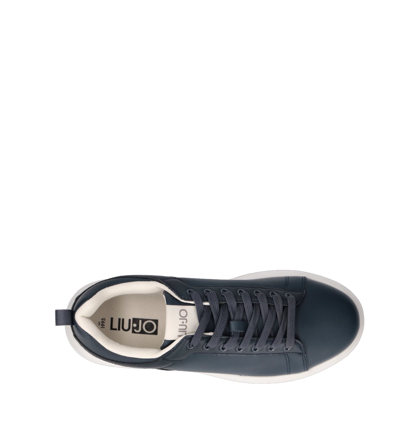 LIU JO Sneaker uomo blu in pelle