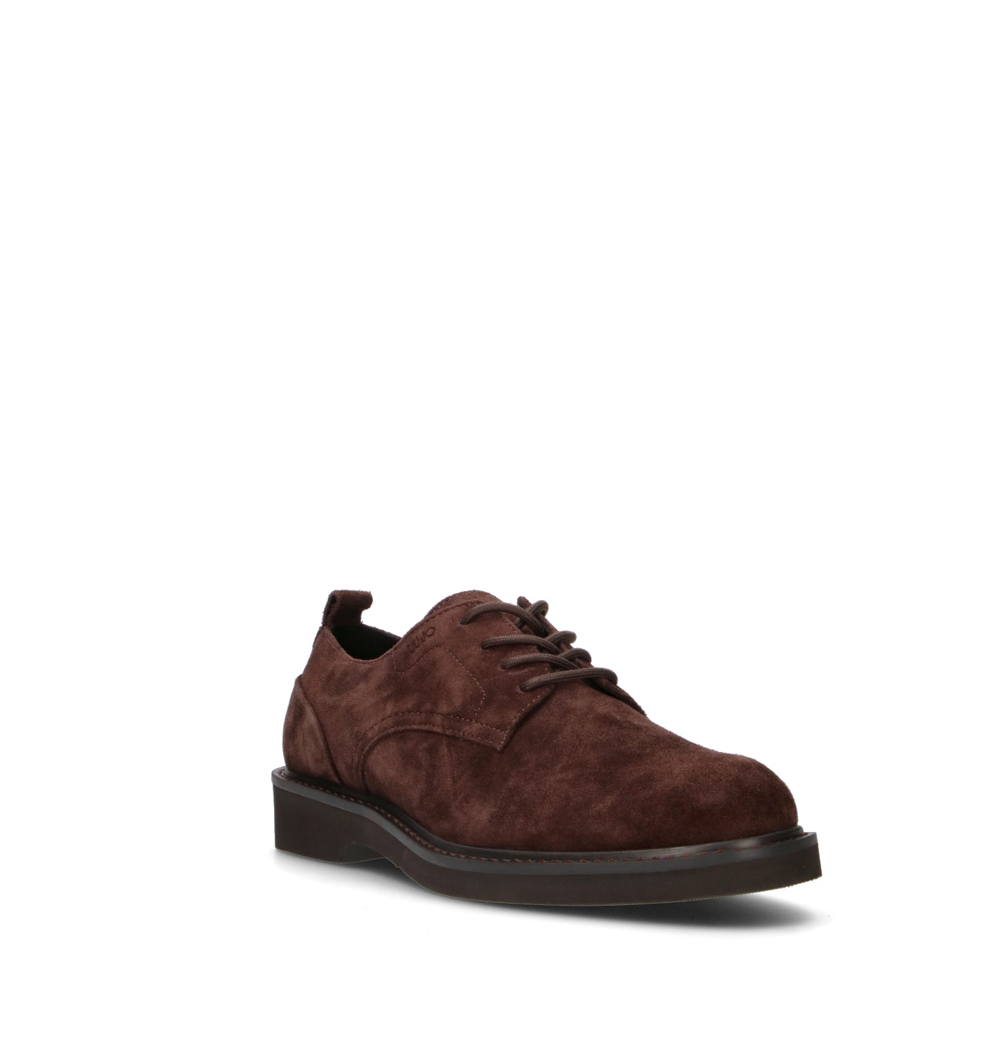 LIU JO Stringata uomo marrone in suede