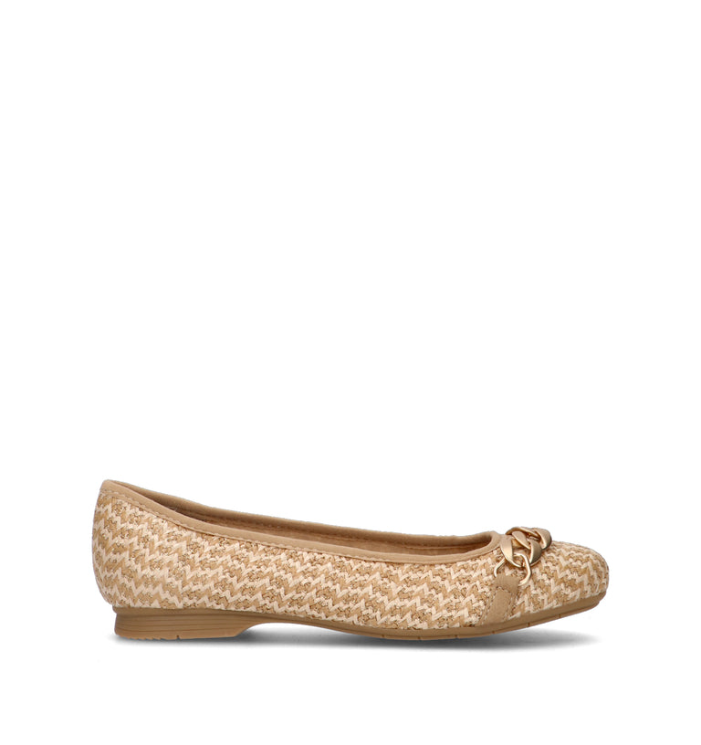 JANA Ballerina donna beige