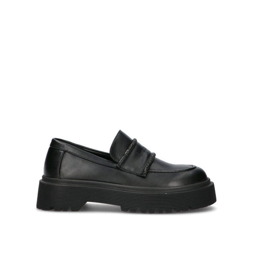 BRACCIALINI Mocassino donna nero