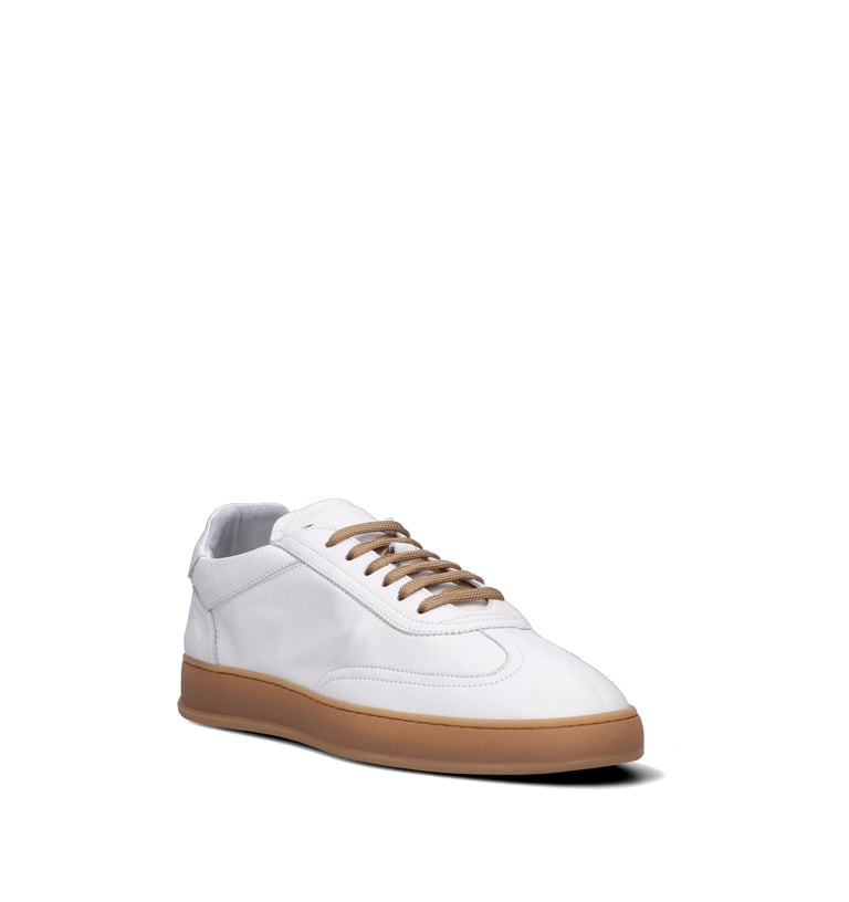 SOLDINI 80 Sneaker uomo ianca in pelle