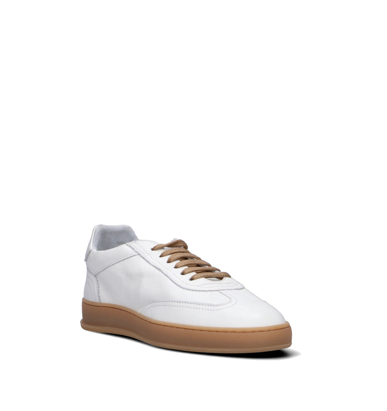 SOLDINI 80 Sneaker donna bianca in pelle