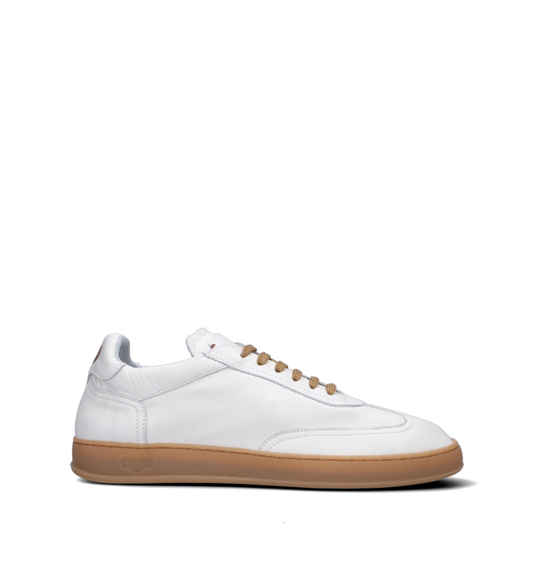 SOLDINI 80 Sneaker uomo bianca in pelle