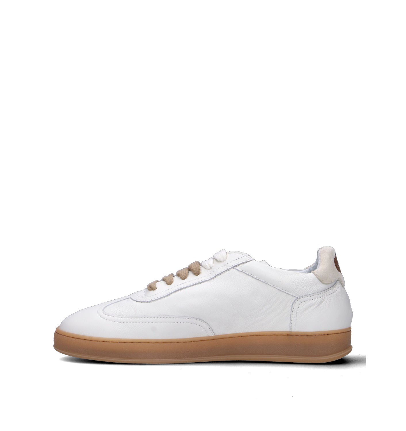SOLDINI 80 Sneaker uomo bianca in pelle