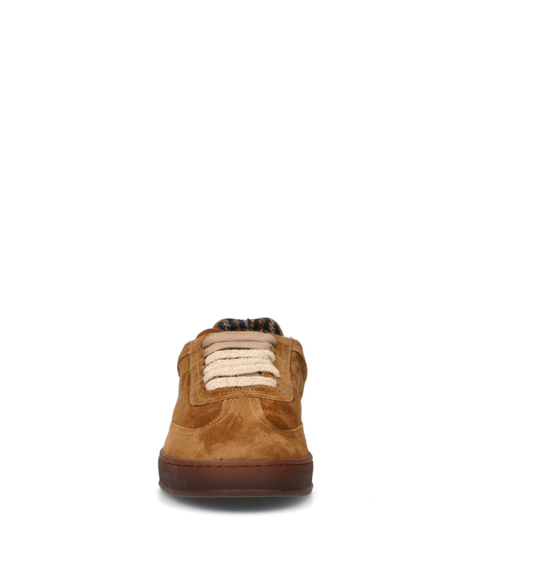 SOLDINI 80 Sneaker donna marron in suede