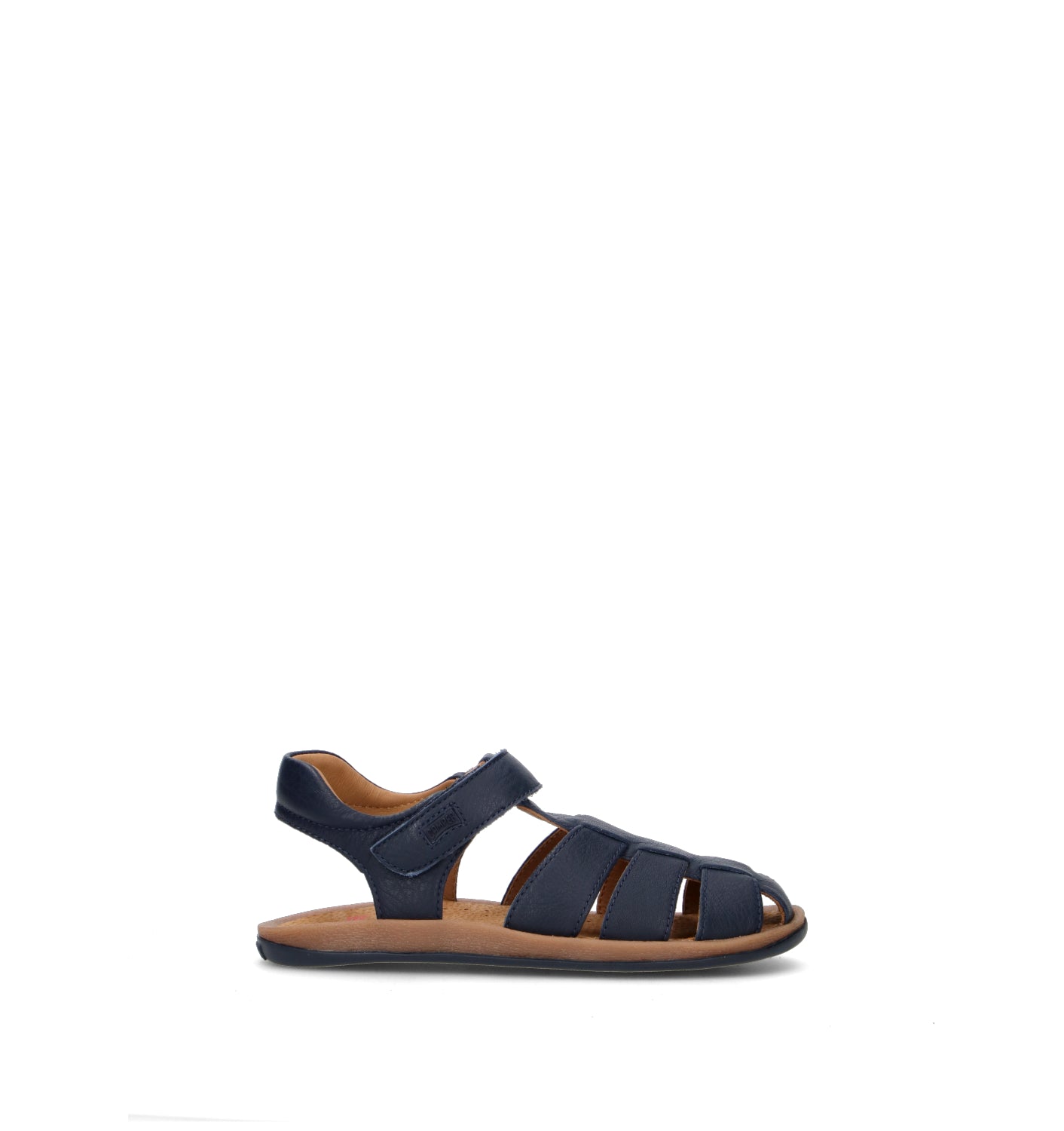 CAMPER Sandalo bimbo blu in pelle