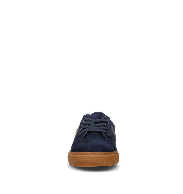 RALPH LAUREN Sneaker donna blu in suede