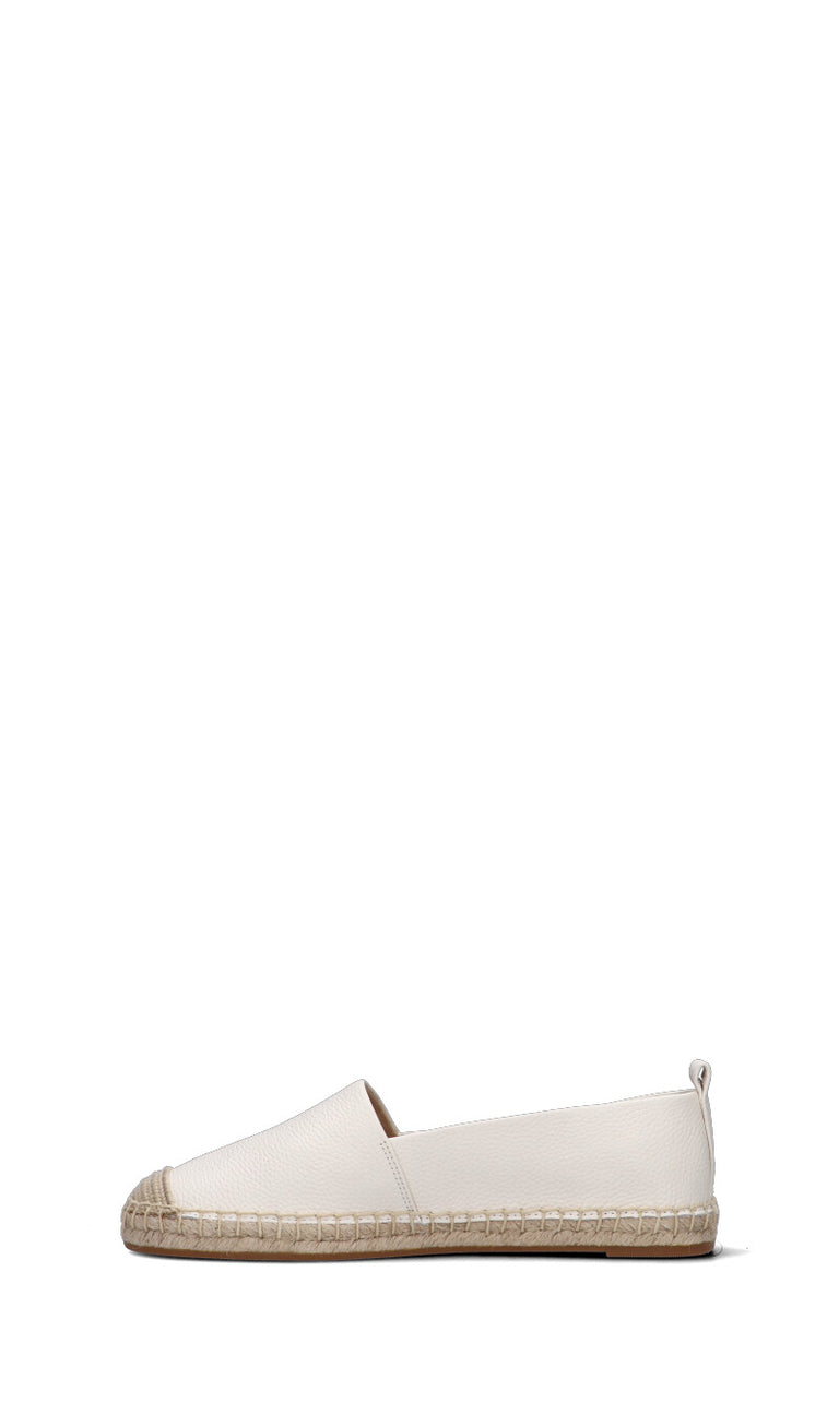 RALPH LAUREN Espadrillas donna bianca in pelle