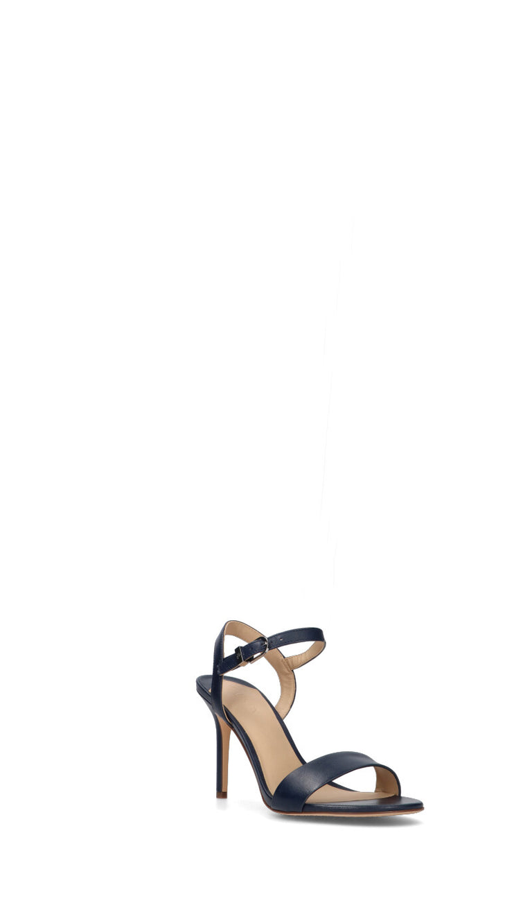 RALPH LAUREN Sandalo donna blu in pelle