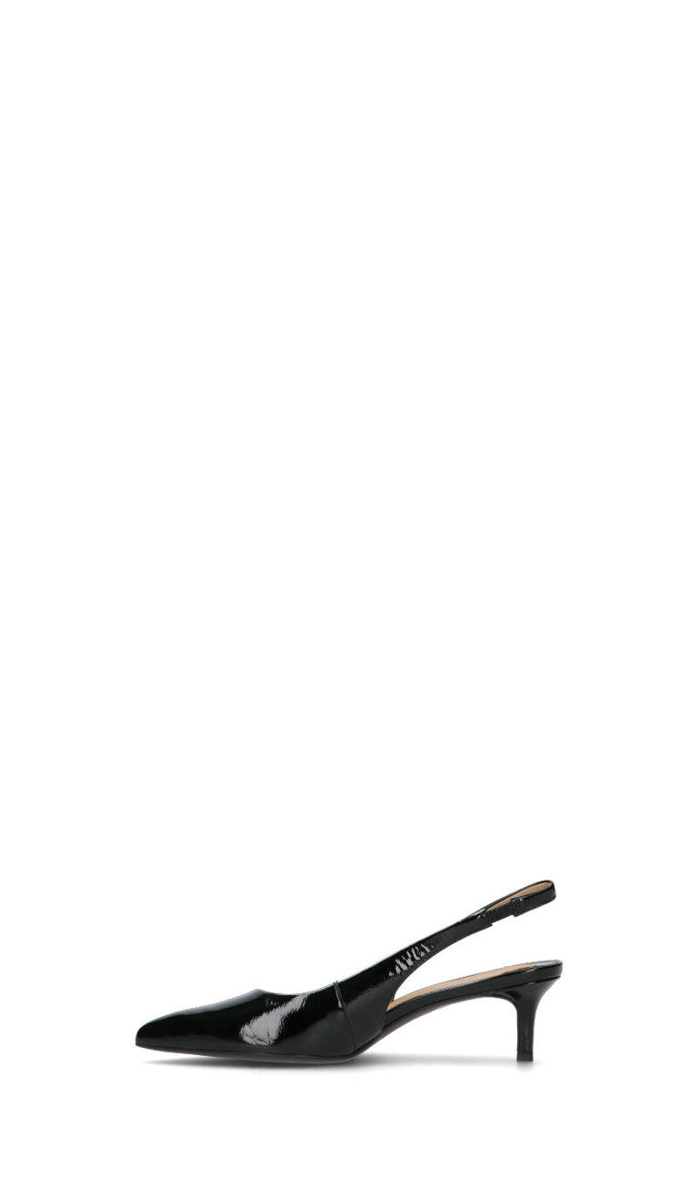 RALPH LAUREN Slingback donna nera in pelle