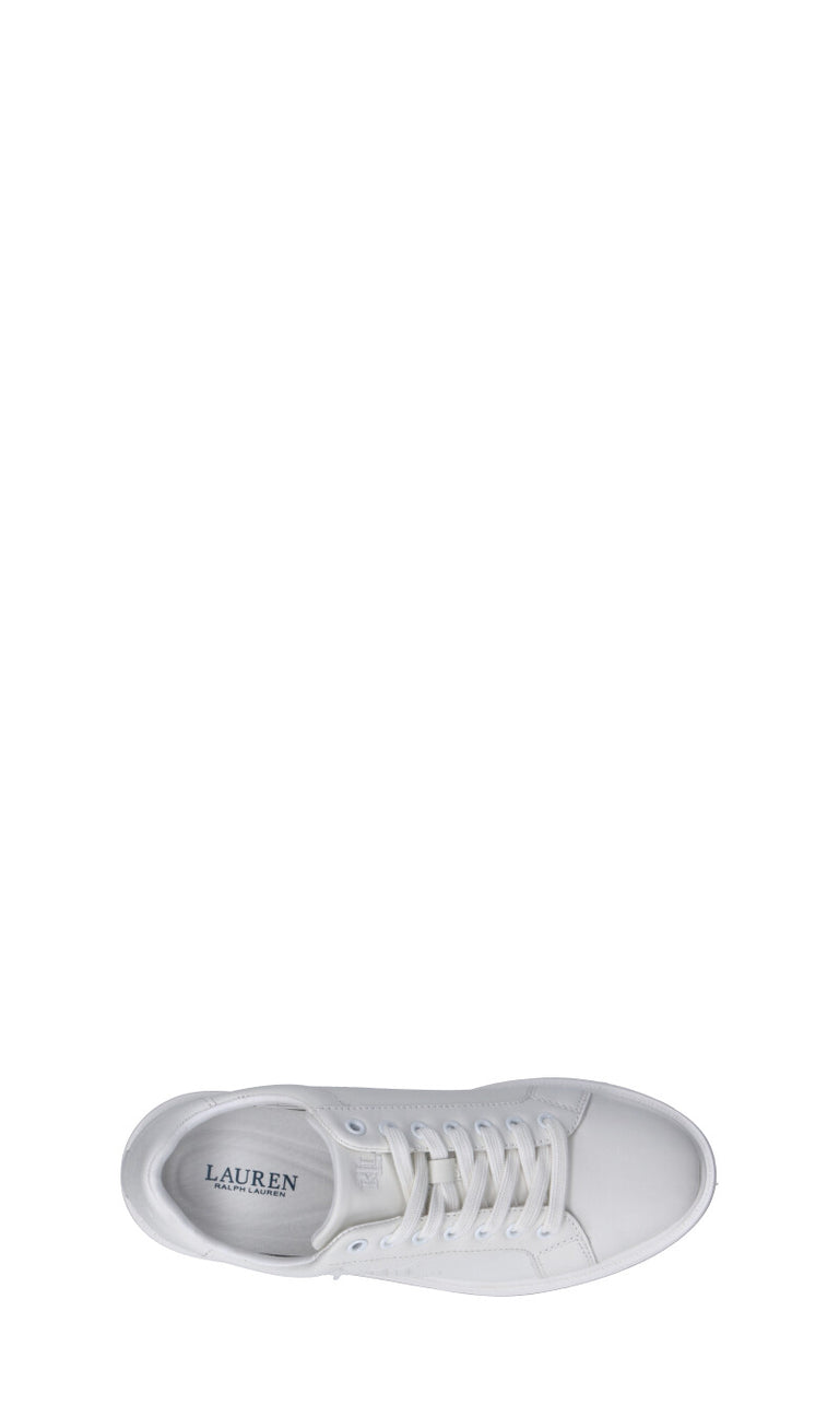 RALPH LAUREN Sneaker donna bianca in pelle