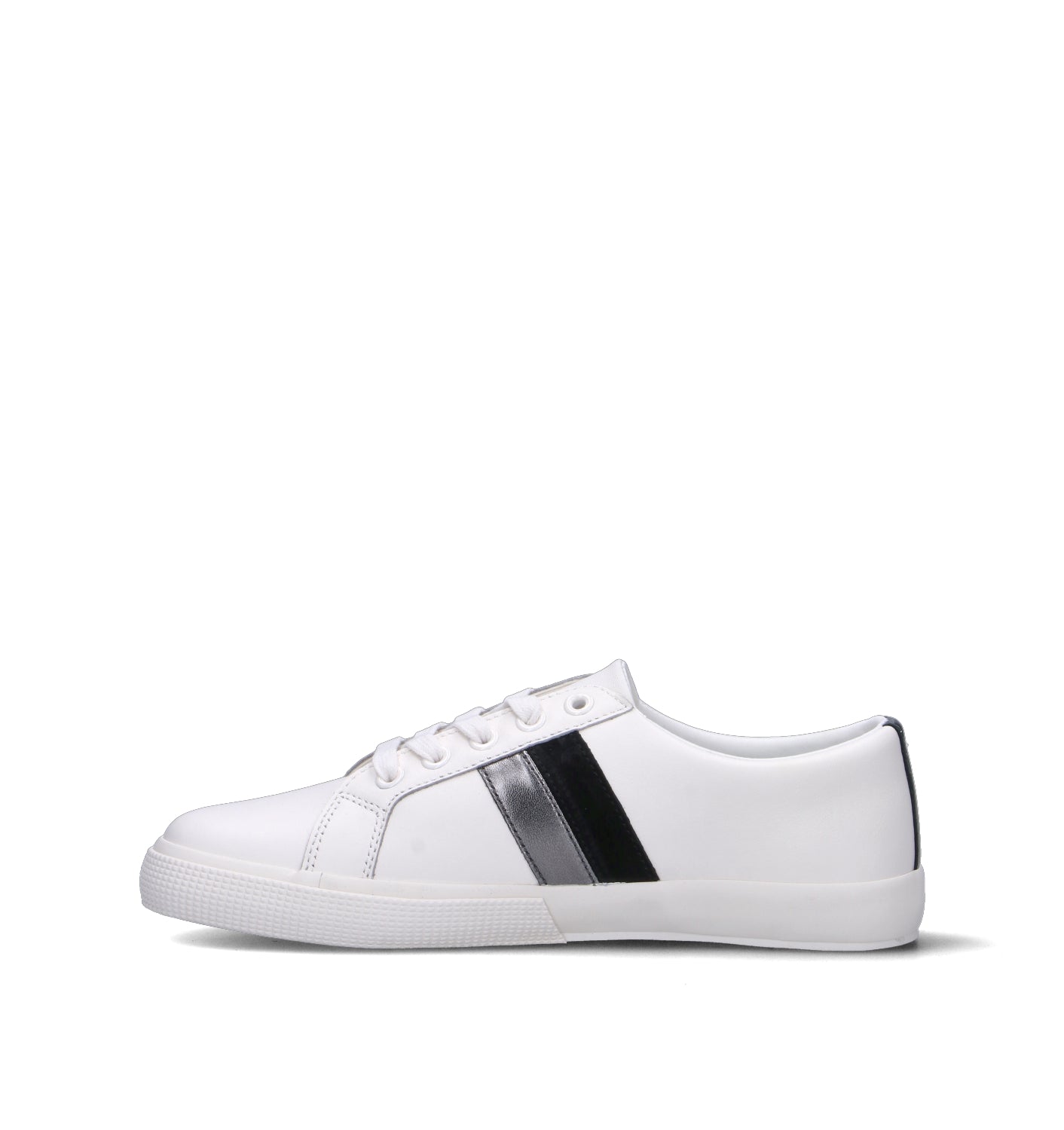 RALPH LAUREN Sneaker donna bianca in pelle