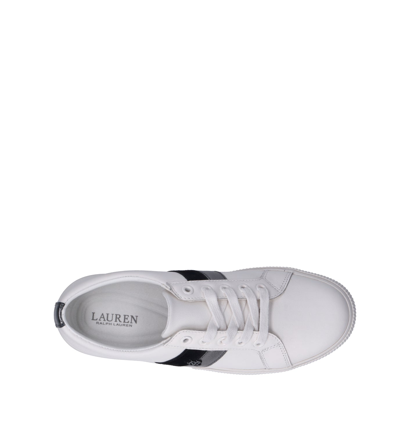 RALPH LAUREN Sneaker donna bianca in pelle