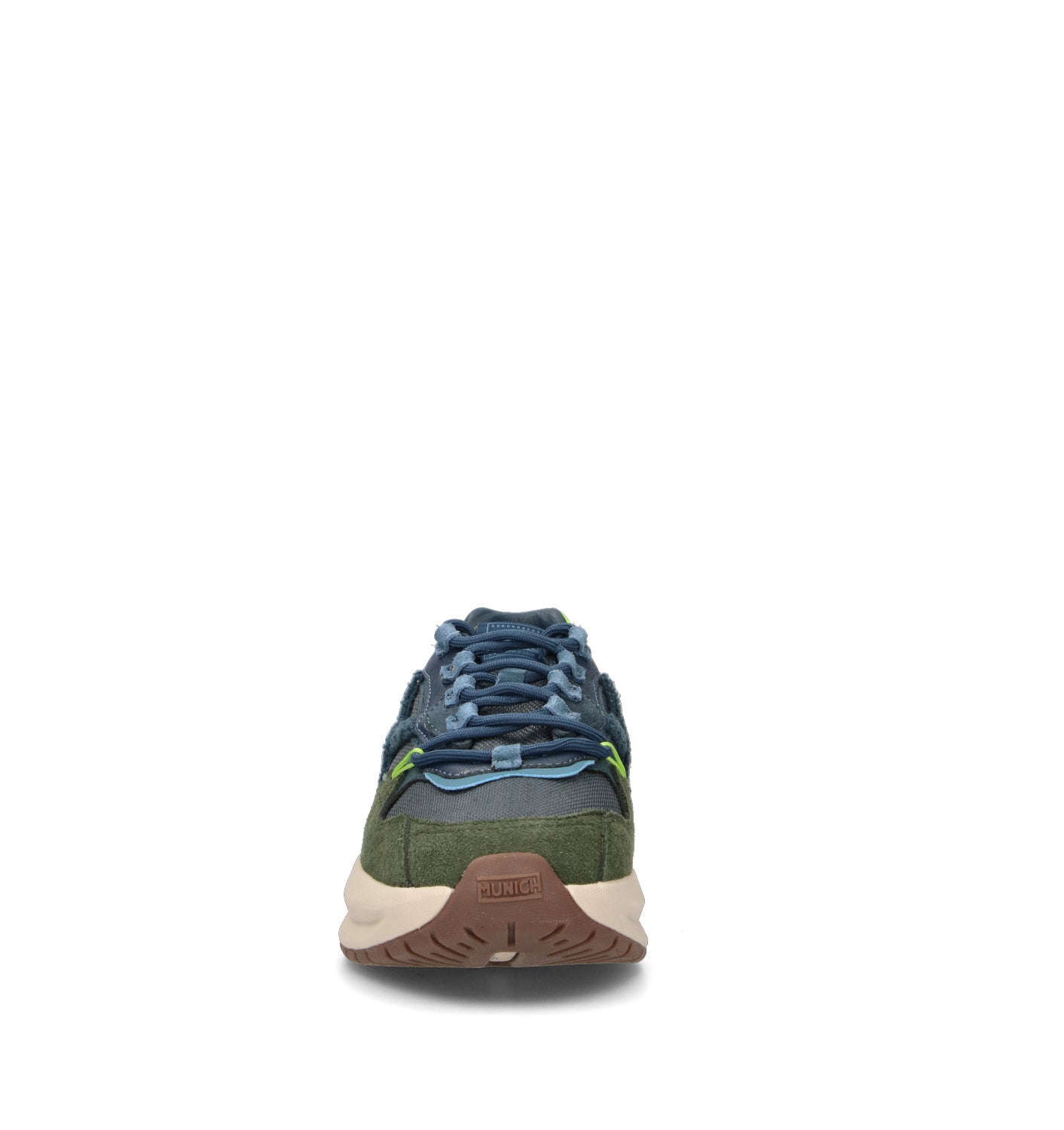 MUNICH NEXA Sneaker uomo blu in pelle