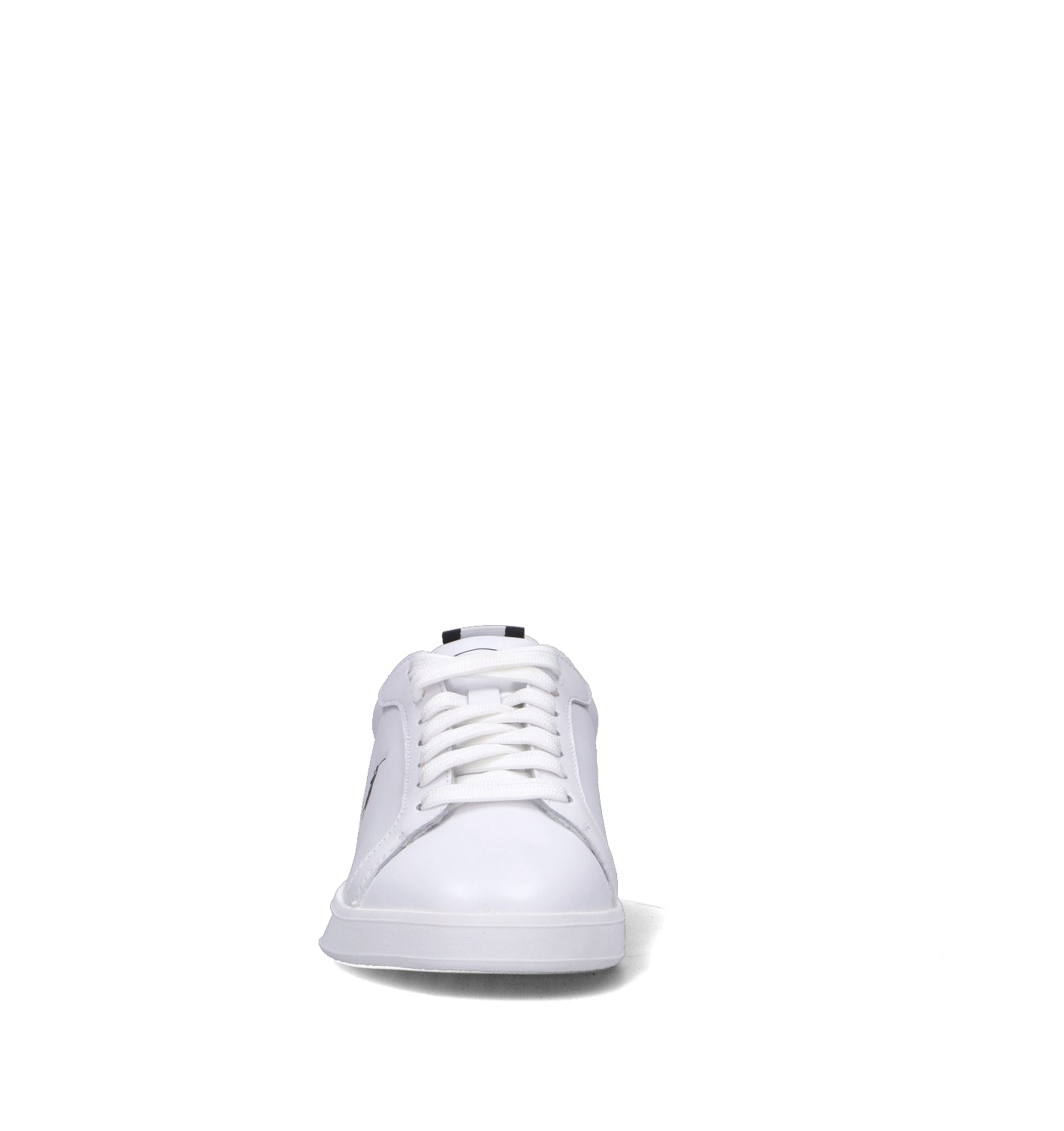 POLO SPORT Sneaker uomo bianca in pelle