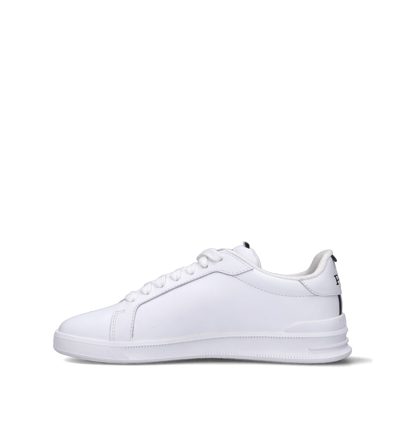 POLO SPORT Sneaker uomo bianca in pelle