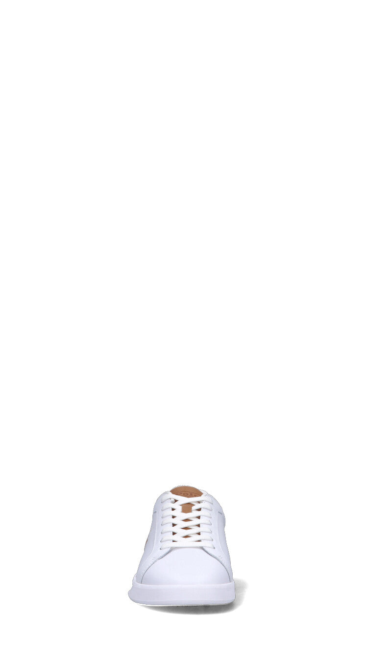 POLO SPORT Sneaker uomo bianca in pelle