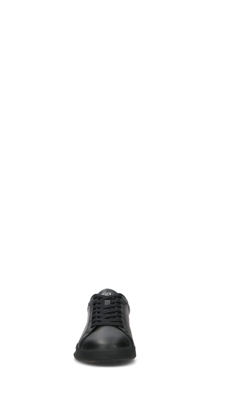 POLO SPORT Sneaker uomo nera in pelle