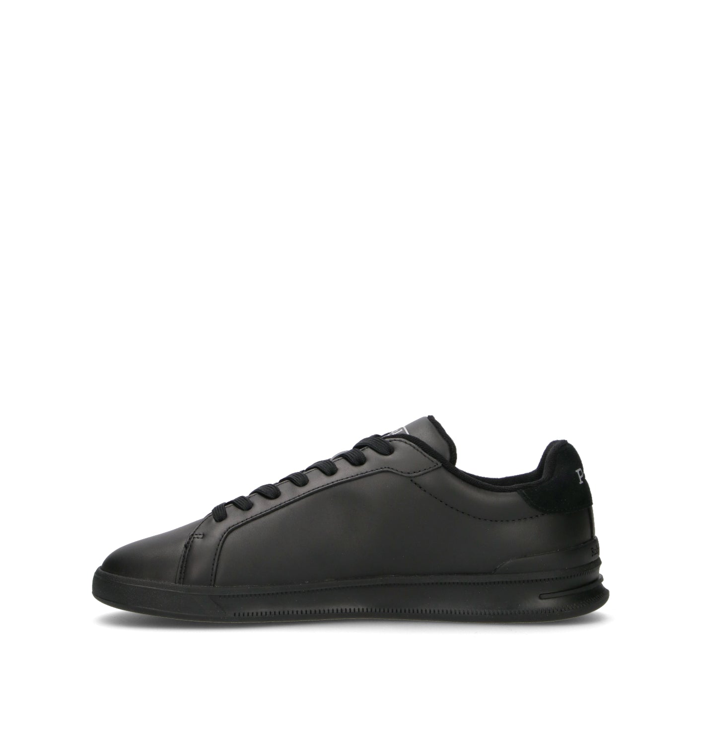 POLO SPORT Sneaker uomo nera in pelle