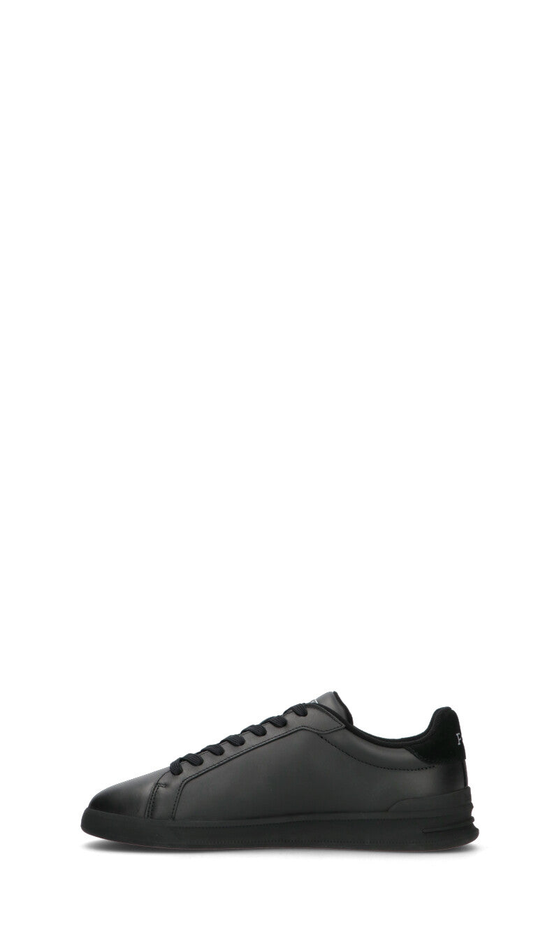 POLO SPORT Sneaker uomo nera in pelle