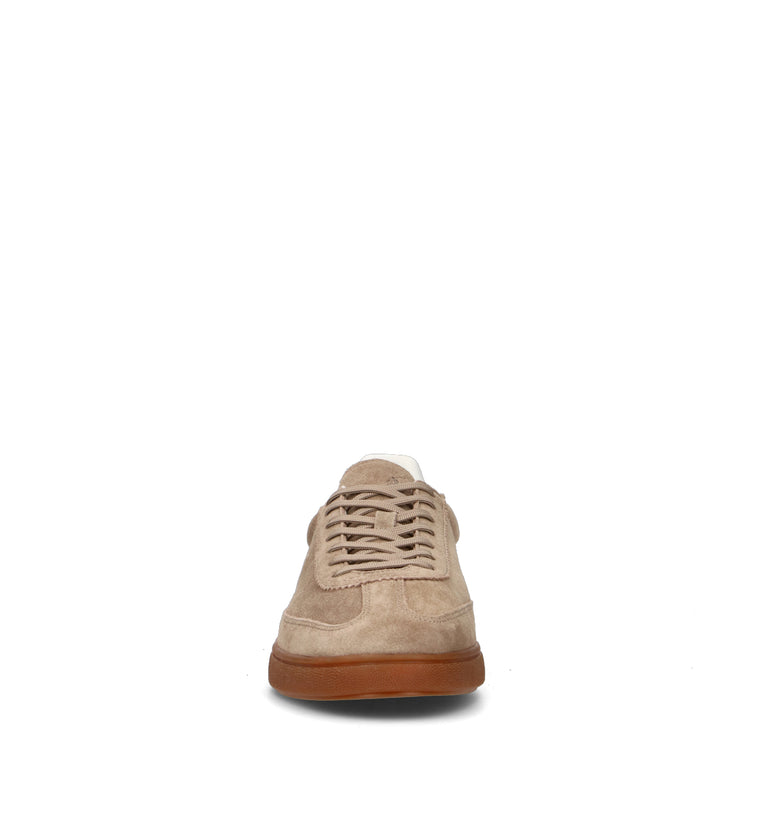 RALPH LAUREN Sneaker uomo taupe in suede