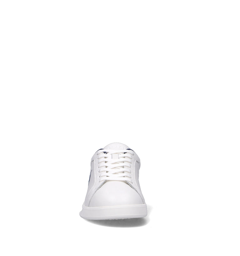 POLO SPORT Sneaker uomo bianca in pelle