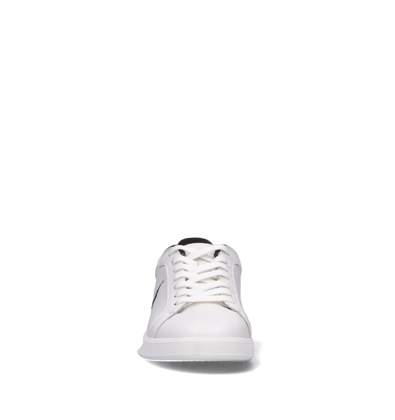 POLO RALPH LAUREN Sneaker donna bianca/nera in pelle