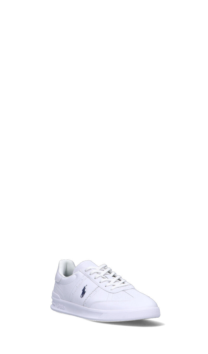 POLO SPORT Sneaker uomo bianca in pelle
