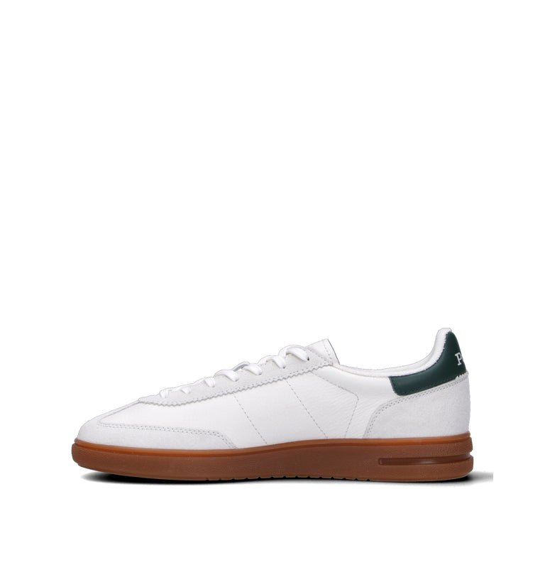 POLO SPORT Sneaker donna bianca in pelle