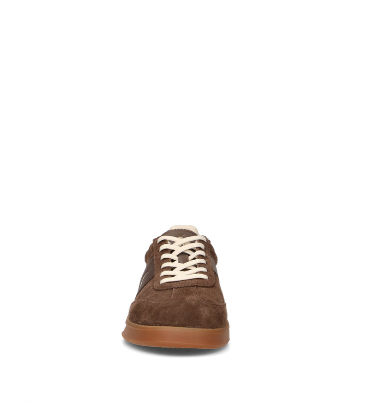 POLO SPORT Sneaker donna marrone in suede