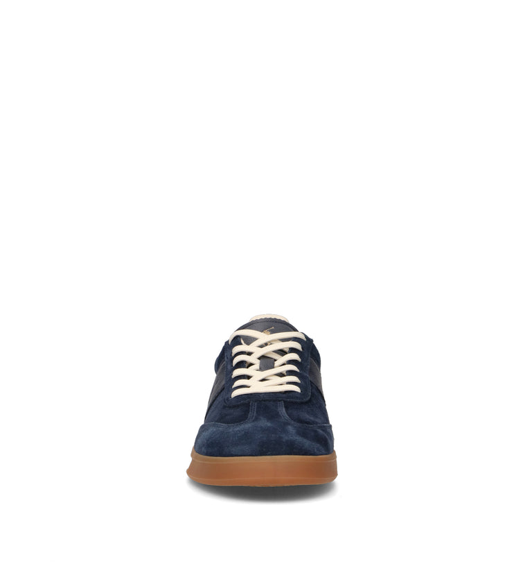POLO SPORT Sneaker donna blu in suede