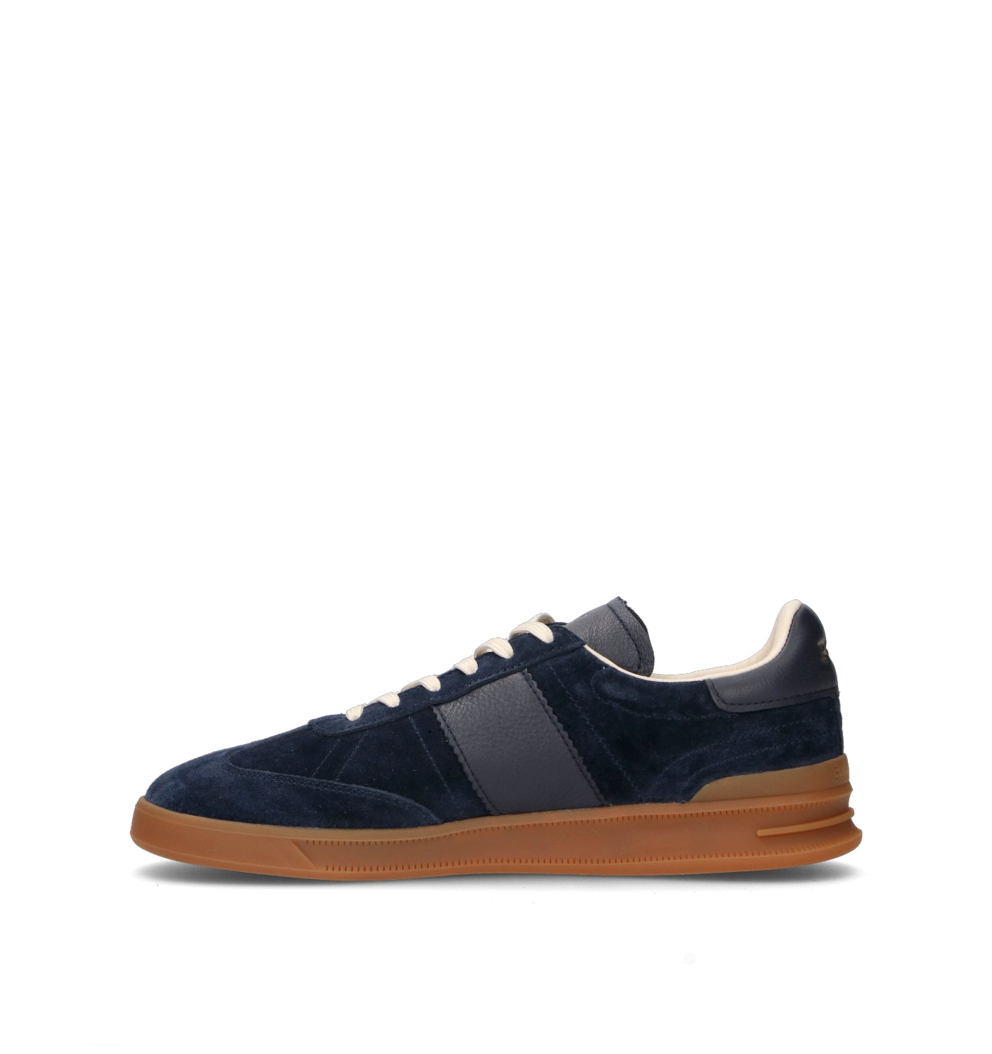 POLO SPORT Sneaker donna blu in suede