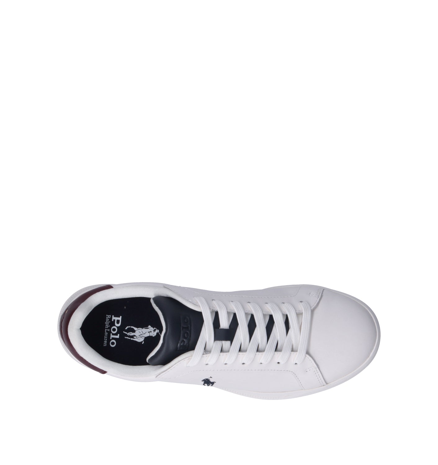 POLO SPORT Sneaker donna bianca in pelle