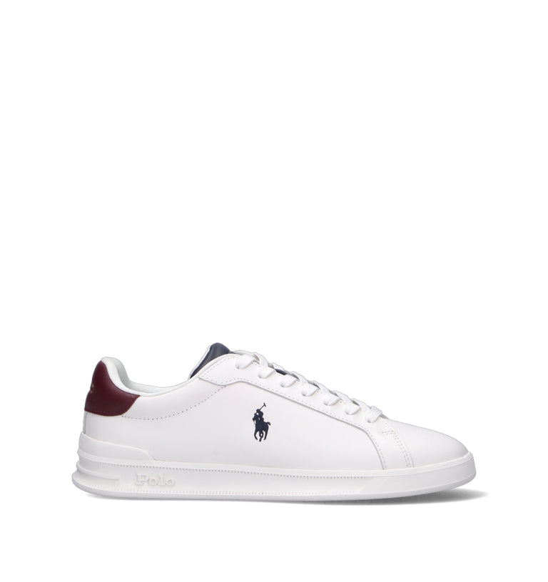 POLO SPORT Sneaker donna bianca in pelle