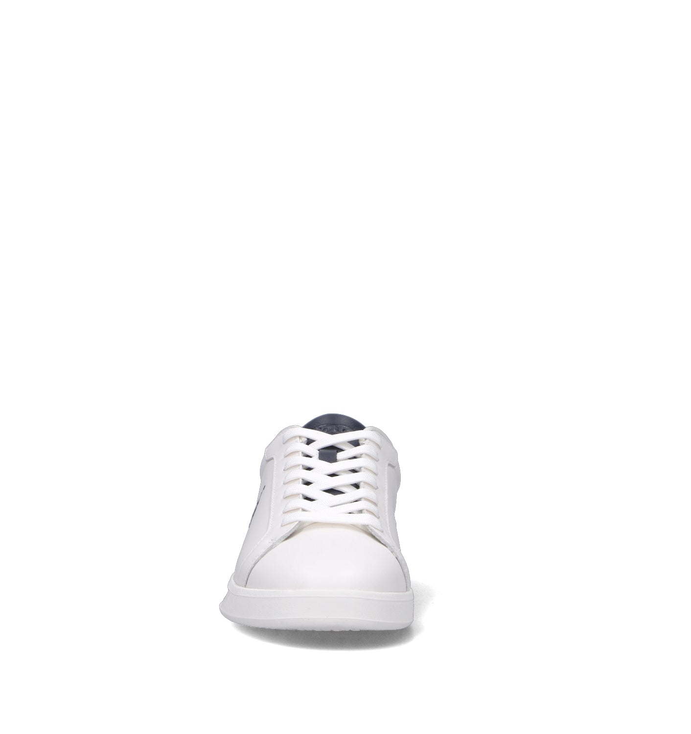 POLO SPORT Sneaker uomo bianca in pelle