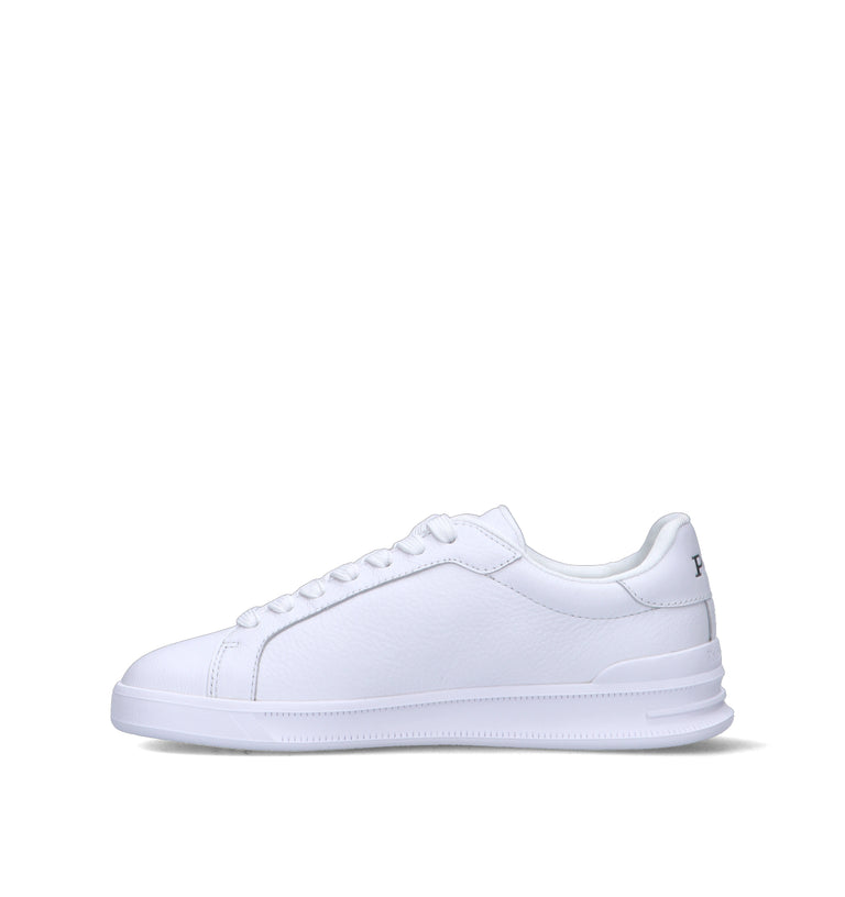 RALPH LAUREN Sneaker donna bianca in pelle
