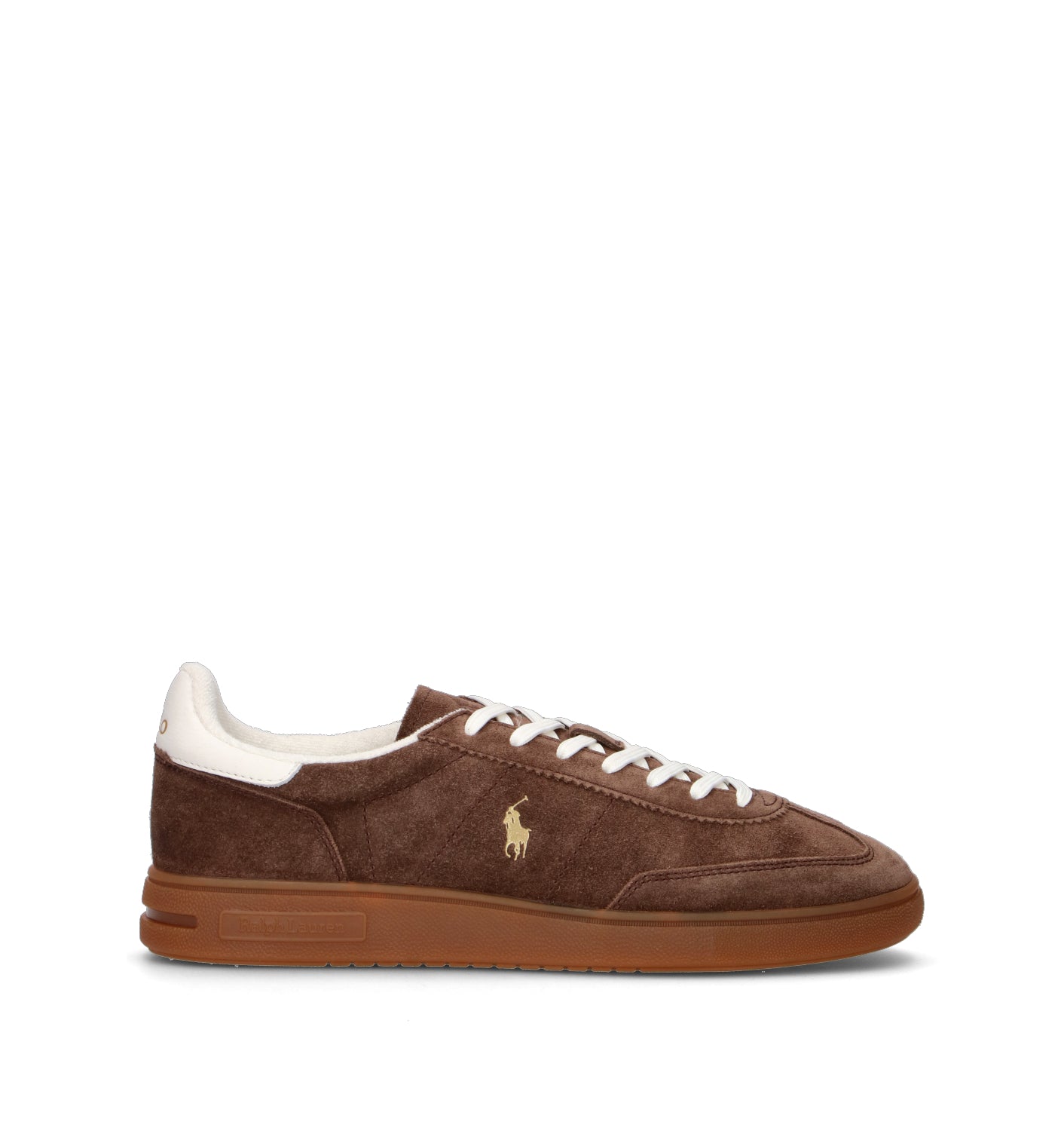 RALPH LAUREN Sneaker uomo marrone