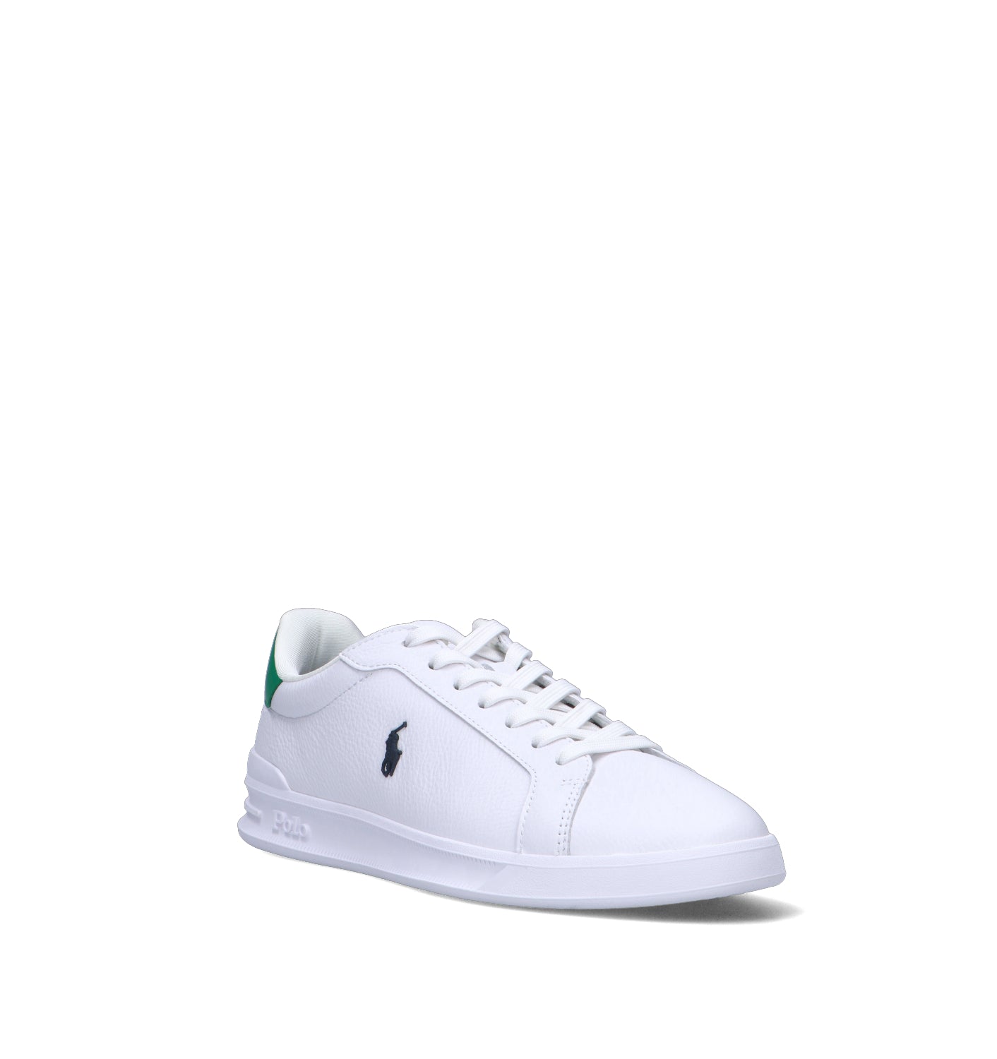 RALPH LAUREN Sneaker donna bianca in pelle