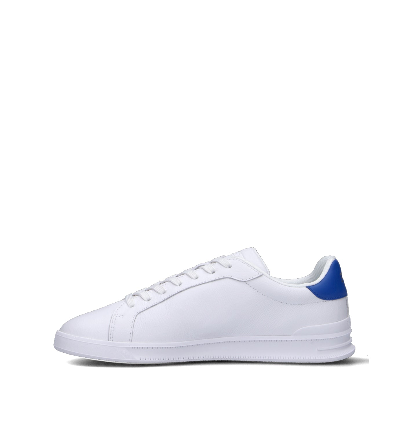 RALPH LAUREN Sneaker uomo bianca in pelle