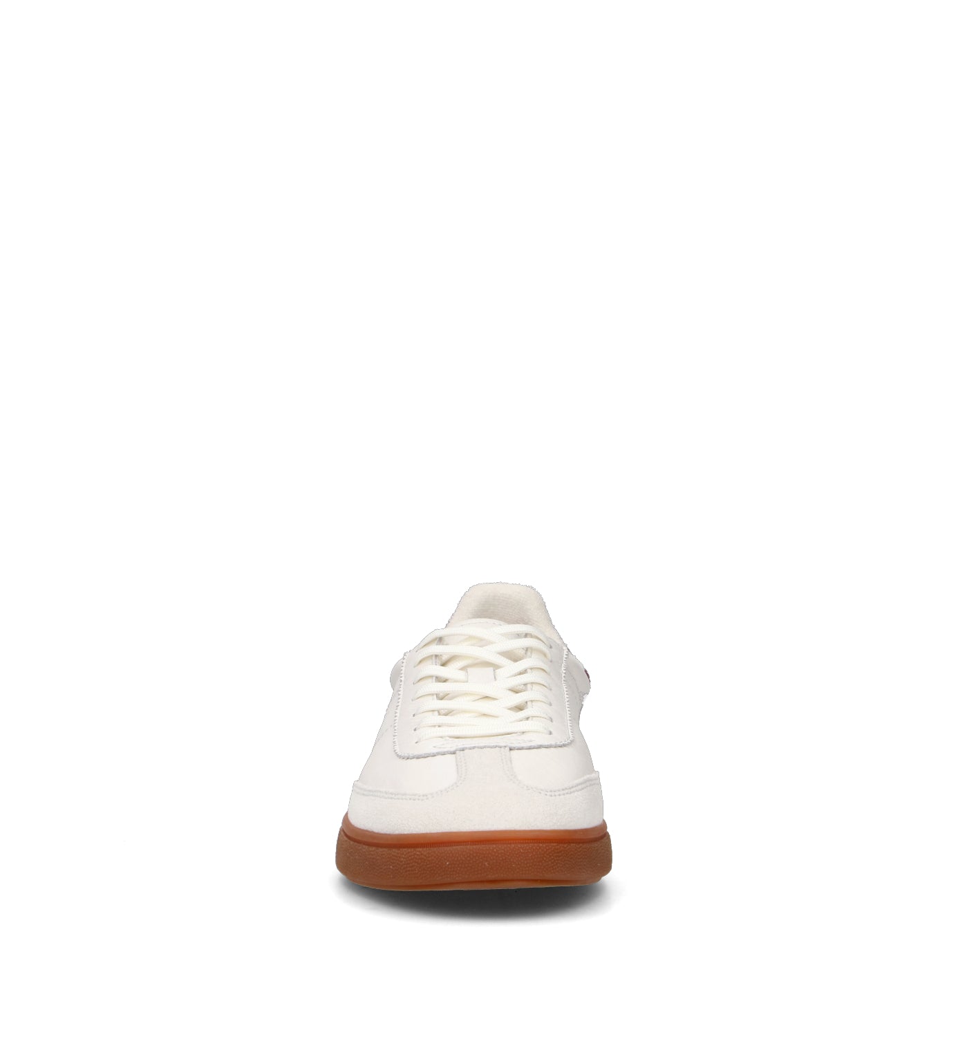 RALPH LAUREN Sneaker uomo bianca in pelle