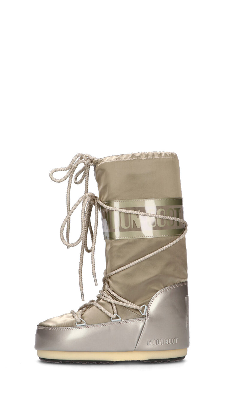 MOON BOOT - MB ICON GLANCE Doposci uomo platino