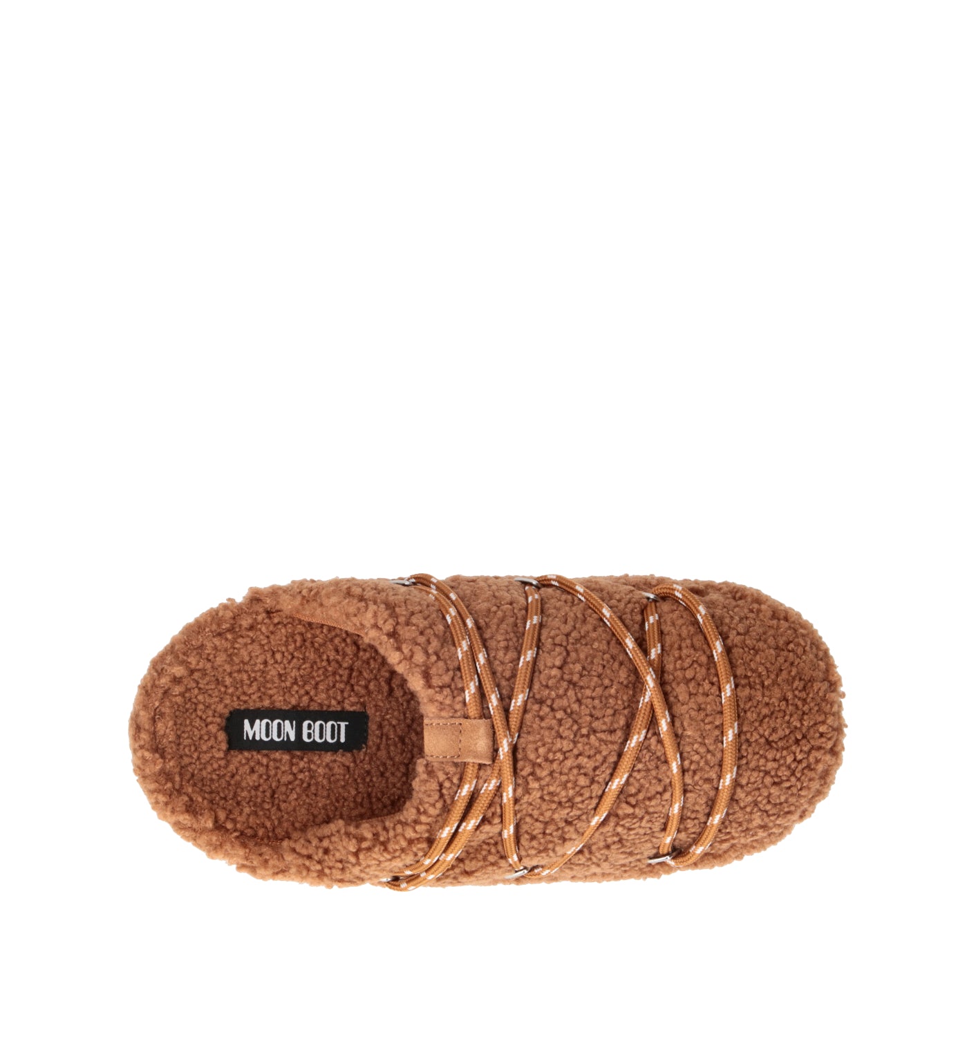 MOON BOOT TEDDY SLIPPER Sabot donna marrone