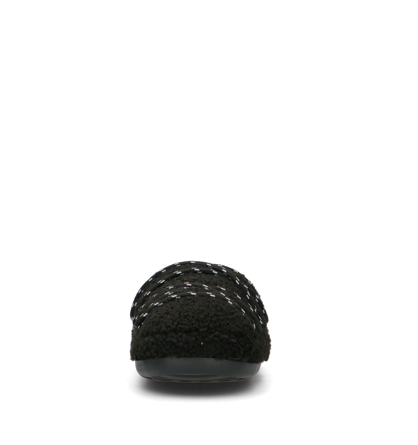 MOON BOOT TEDDY SLIPPER Sabot donna nero