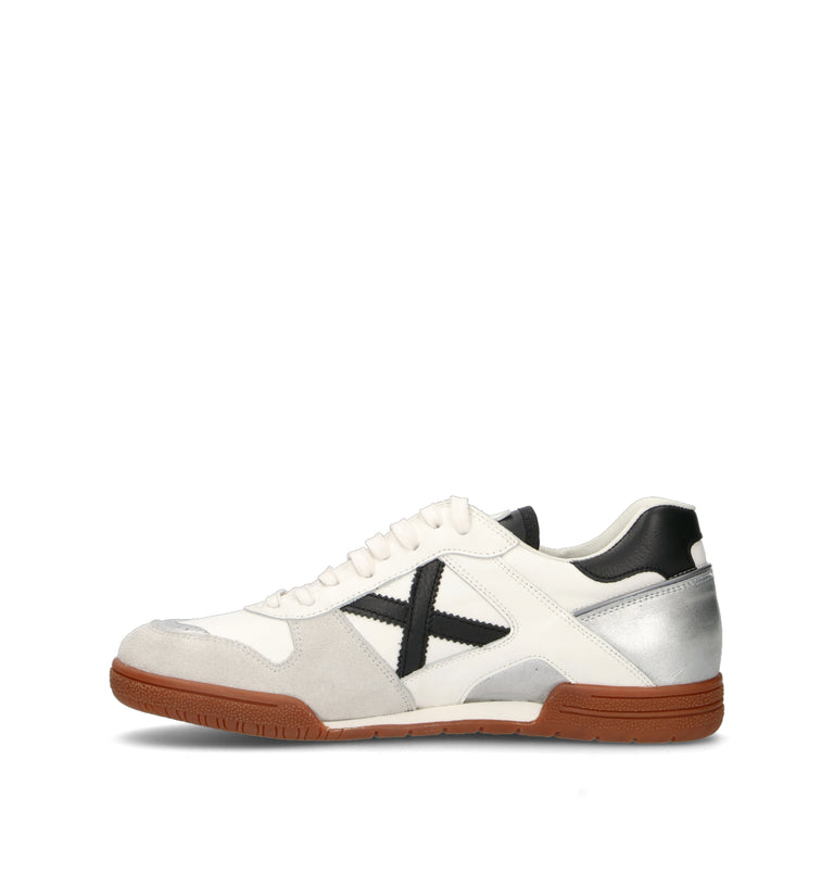 MUNICH CONTINENTAL Sneaker uomo bianca in pelle
