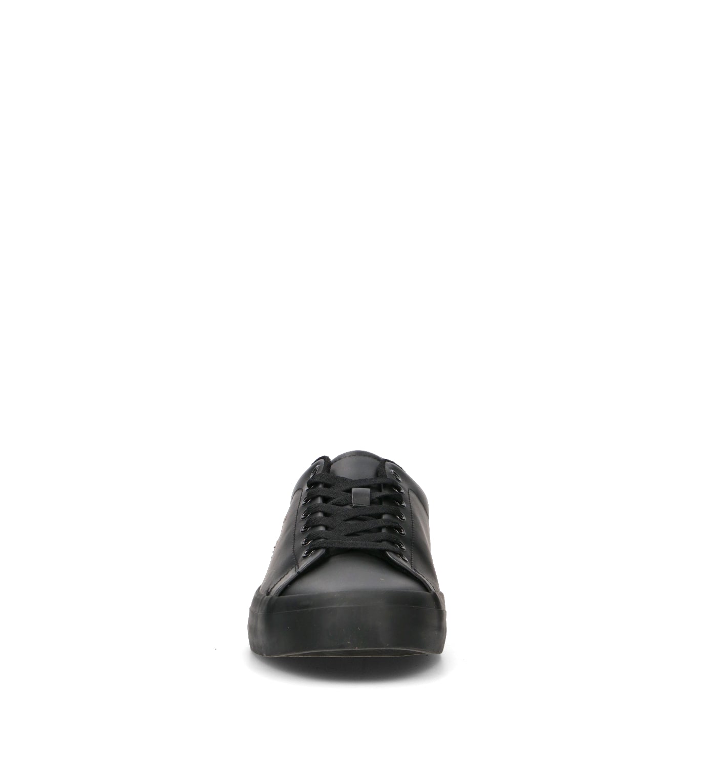 POLO RALPH LAUREN Sneaker uomo nera in pelle