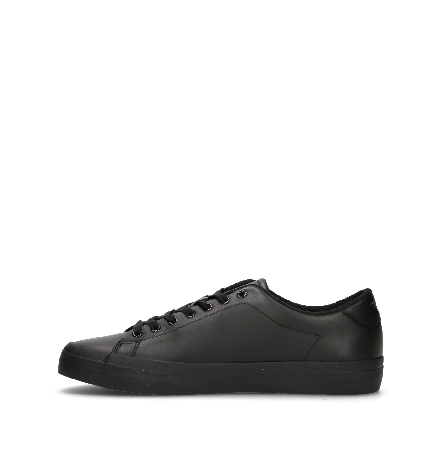 POLO RALPH LAUREN Sneaker uomo nera in pelle